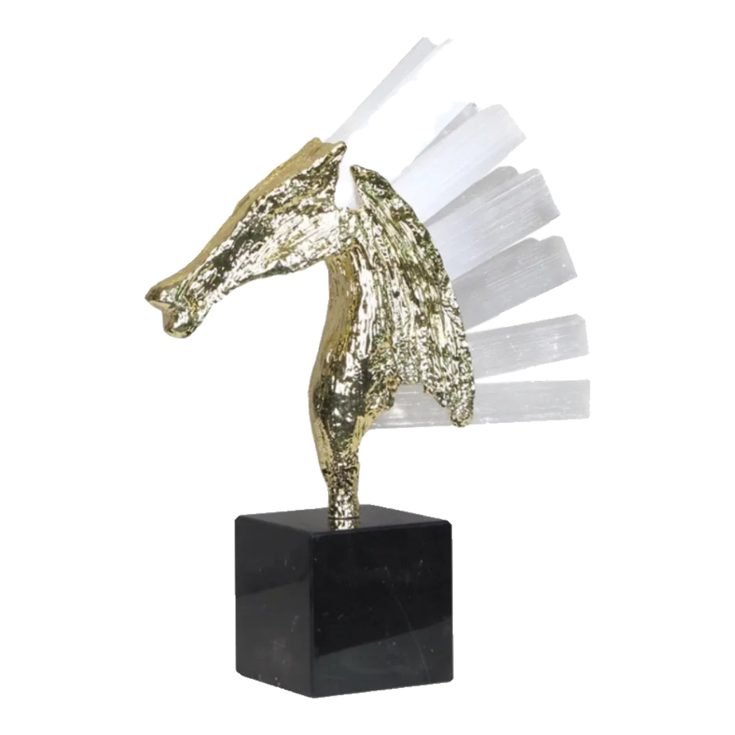 Maison Couture - Tượng Ngựa Chiến Mã Hoàng Gia Elite Quartz Paladin
