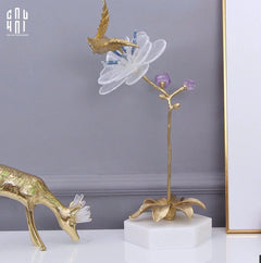 Maison Couture - Tượng Chim Hoàng Yến Embrace Canari Ss25-CẬU HAI HOME DECOR