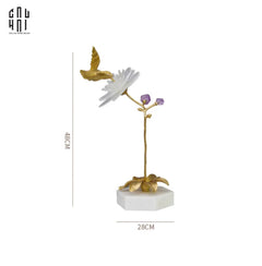 Maison Couture - Tượng Chim Hoàng Yến Embrace Canari Ss25-CẬU HAI HOME DECOR