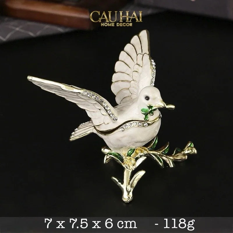 Maison Couture - Tượng Chim Persian Jewelry Box Avian Bijoux-CẬU HAI HOME DECOR