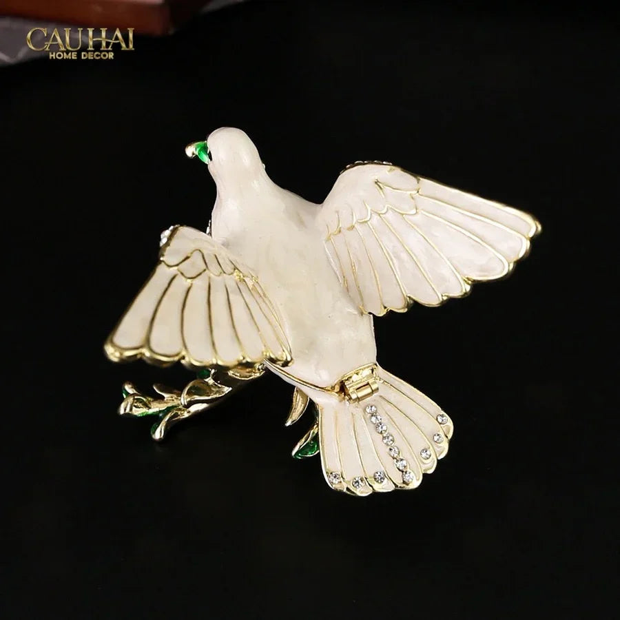 Maison Couture - Tượng Chim Persian Jewelry Box Avian Bijoux-CẬU HAI HOME DECOR