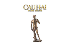 Maison Couture - Tượng Điêu Khắc Bằng Đồng David De Michelangelo 10x34-CẬU HAI HOME DECOR