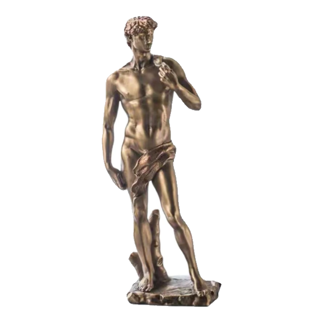 Maison Couture - Tượng Điêu Khắc Bằng Đồng David De Michelangelo 10x34