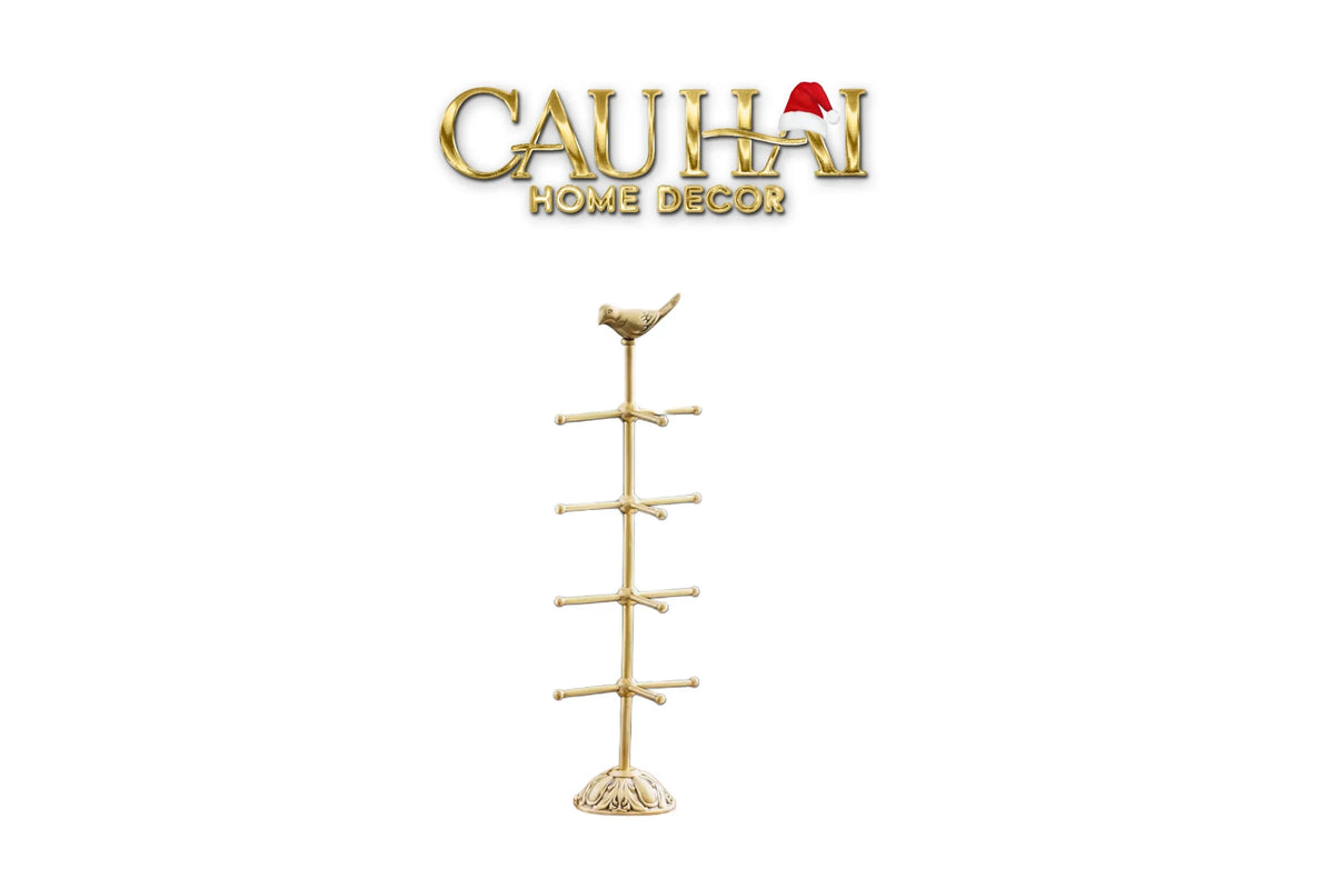 Maison Couture - Tượng Đồng Giá Kệ Treo Phụ Kiện Accessories Brasson L’Oiseau Vanity Set-TƯỢNG TRANG TRÍ-CẬU HAI HOME DECOR