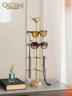 Maison Couture - Tượng Đồng Giá Kệ Treo Phụ Kiện Accessories Brasson L’Oiseau Vanity Set-CẬU HAI HOME DECOR
