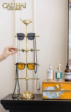 Maison Couture - Tượng Đồng Giá Kệ Treo Phụ Kiện Accessories Brasson L’Oiseau Vanity Set-CẬU HAI HOME DECOR