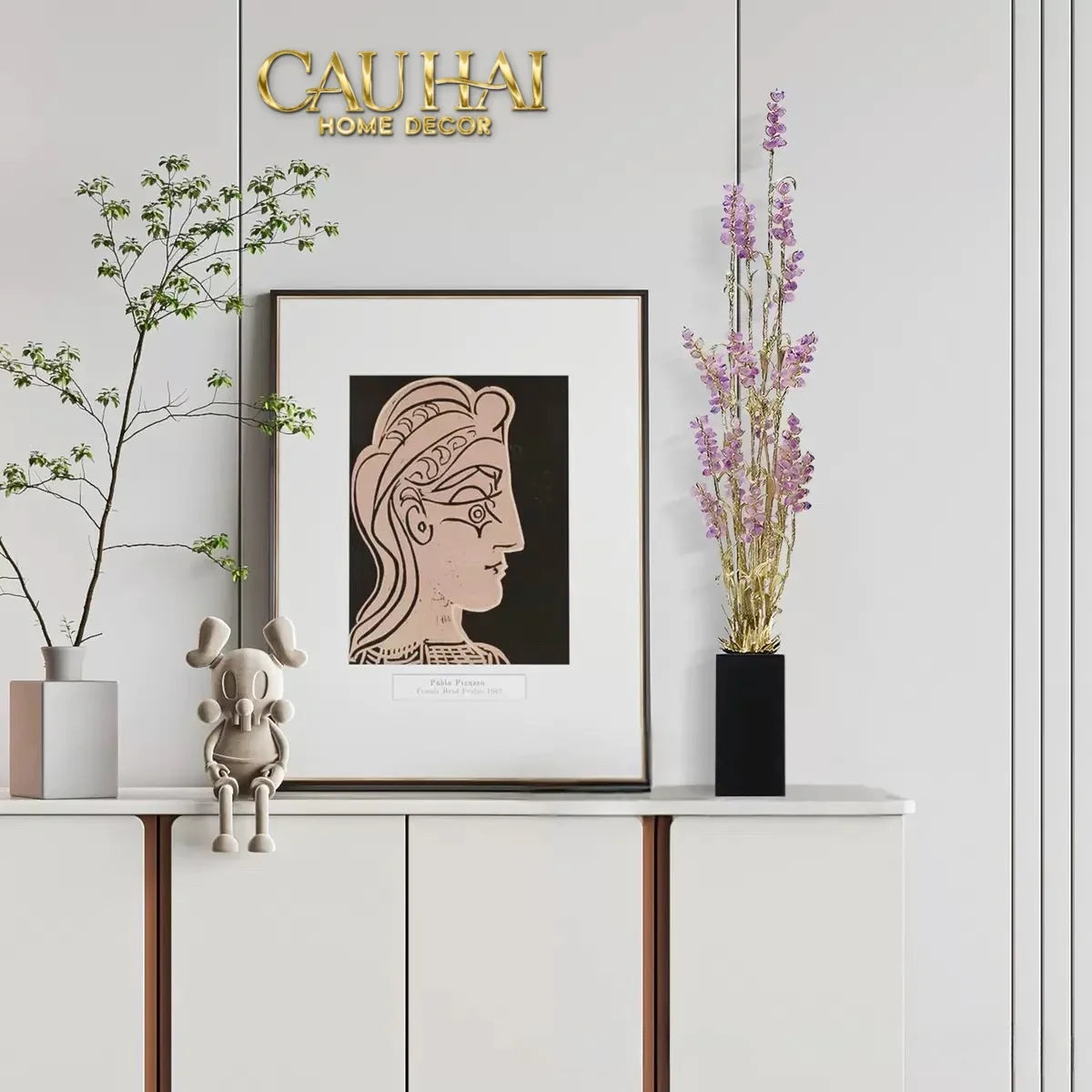 Maison Couture - Tượng Đồng Lúa Mì Brasson Épi Doré Amethyst Harvest House H100-CẬU HAI HOME DECOR