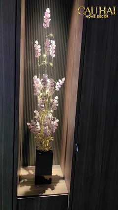 Maison Couture - Tượng Đồng Lúa Mì Brasson Épi Doré Amethyst Harvest House H100-CẬU HAI HOME DECOR