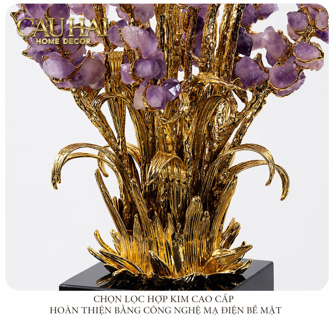 Maison Couture - Tượng Đồng Lúa Mì Brasson Épi Doré Amethyst Harvest House H100-CẬU HAI HOME DECOR