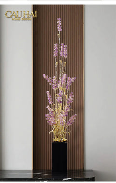 Maison Couture - Tượng Đồng Lúa Mì Brasson Épi Doré Amethyst Harvest House H100-CẬU HAI HOME DECOR