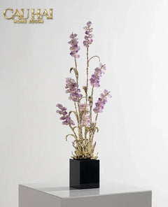 Maison Couture - Tượng Đồng Lúa Mì Brasson Épi Doré Amethyst Harvest House H100-CẬU HAI HOME DECOR