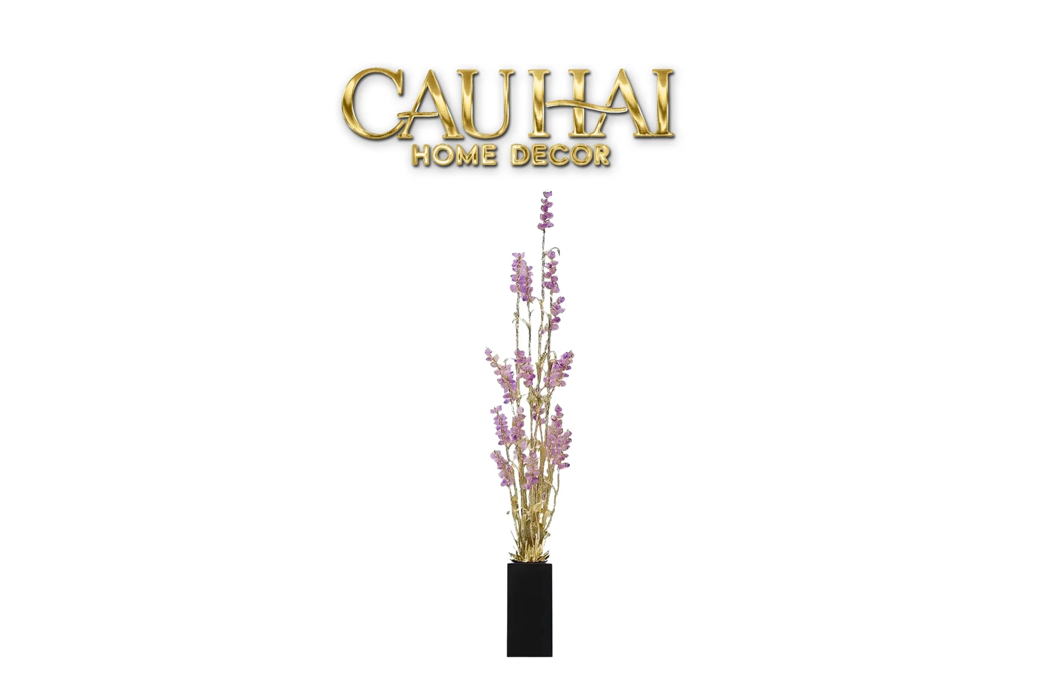 Maison Couture - Tượng Đồng Lúa Mì Brasson Épi Doré Amethyst Harvest House H100-CẬU HAI HOME DECOR
