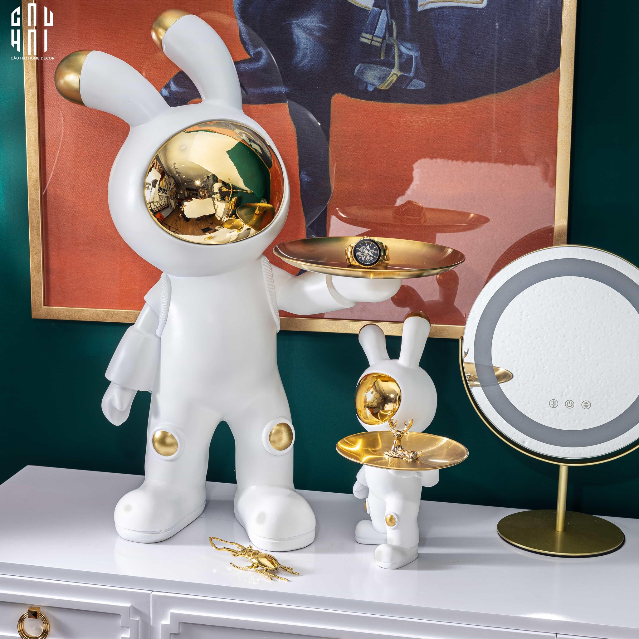 Maison Couture - Tượng Figurine Space-X Extreme Ss22-CẬU HAI HOME DECOR