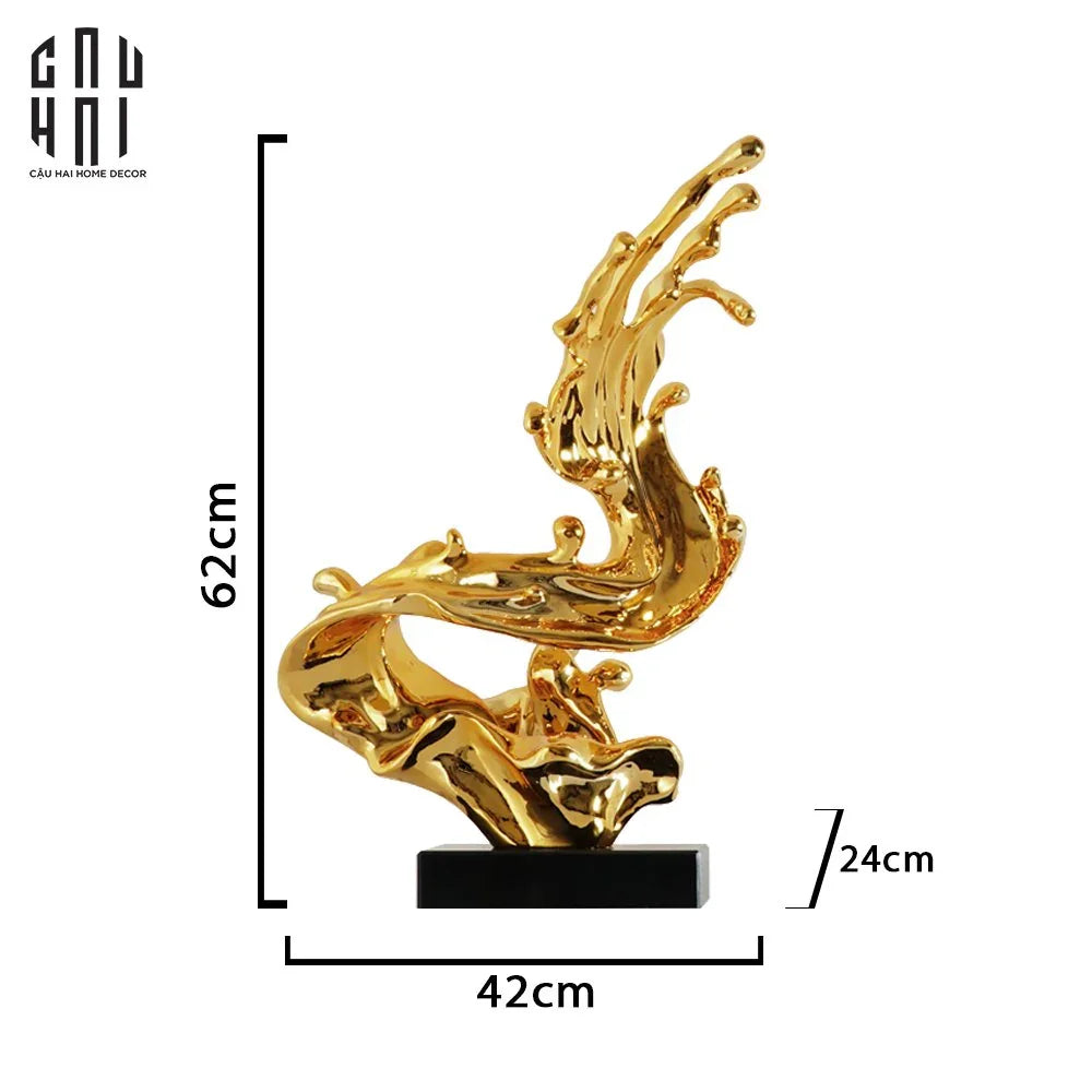Maison Couture - Tượng Fountain 62 Ss25-CẬU HAI HOME DECOR