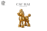 Maison Couture - Tượng Gilded Royal Poodle-TƯỢNG TRANG TRÍ-CẬU HAI HOME DECOR