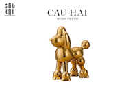 Maison Couture - Tượng Gilded Royal Poodle-CẬU HAI HOME DECOR