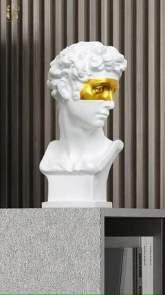 Maison Couture - Tượng Giuliano Masque Doré Spéciale Limitée 60Cm-CẬU HAI HOME DECOR