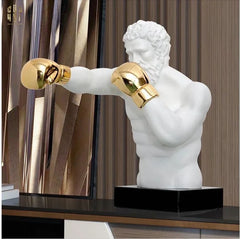 Maison Couture - Tượng Hercules Boxing 33x55x52-CẬU HAI HOME DECOR