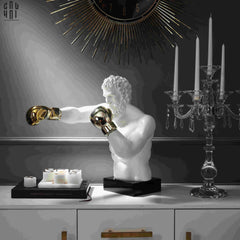 Maison Couture - Tượng Hercules Boxing 33x55x52-CẬU HAI HOME DECOR