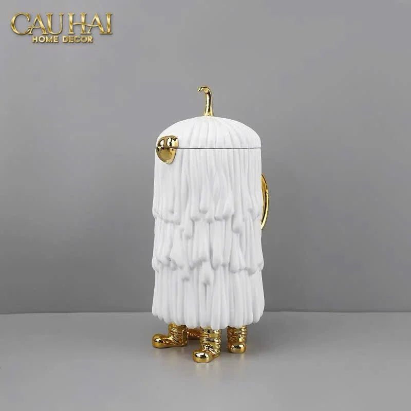 Maison Couture - Tượng Lọ Kẹo L'Object Haas Monsters Touch Dog Canister 17x30-CẬU HAI HOME DECOR