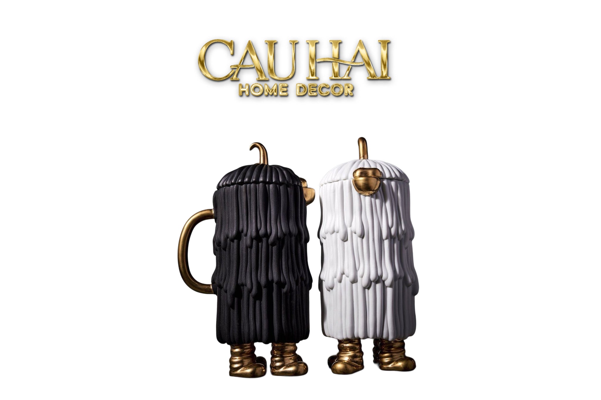 Maison Couture - Tượng Lọ Kẹo L'Object Haas Monsters Touch Dog Canister 17x30-CẬU HAI HOME DECOR