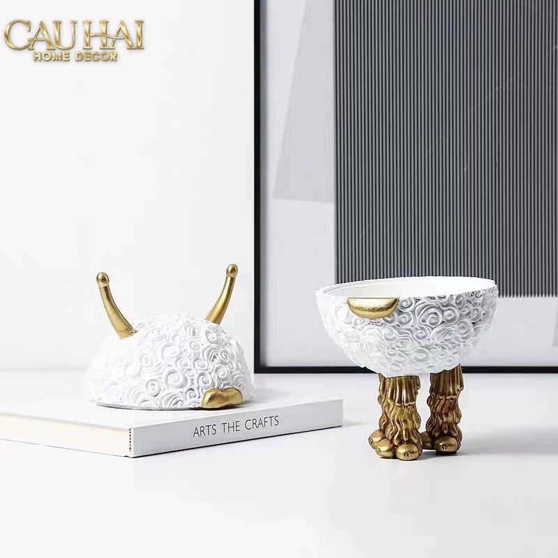 Maison Couture - Tượng Lọ Kẹo L'Object Haas Monsters Touch Dog Canister 17x30-CẬU HAI HOME DECOR