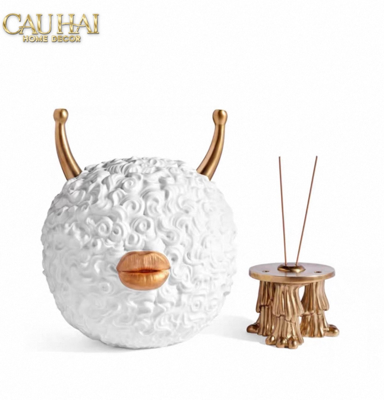 Maison Couture - Tượng Lọ Kẹo L'Object Haas Monsters Touch Dog Canister 17x30-CẬU HAI HOME DECOR