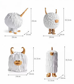 Maison Couture - Tượng Lọ Kẹo L'Object Haas Monsters Touch Dog Canister 17x30-CẬU HAI HOME DECOR