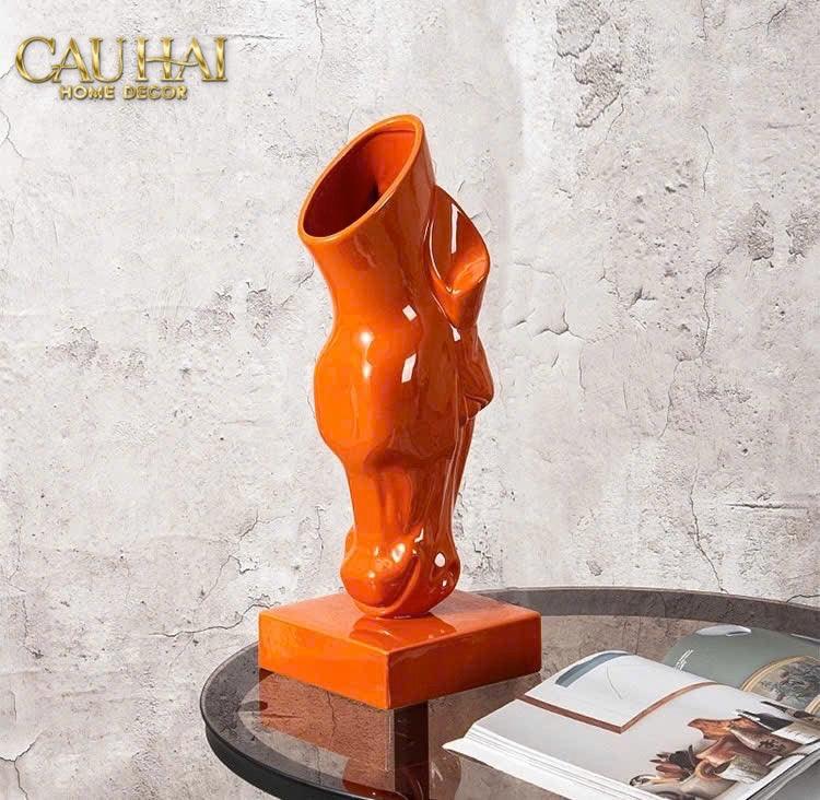 Maison Couture - Tượng Ngựa Bình Hoa Tête De Cheval Savoir Atélier Vessel H49-CẬU HAI HOME DECOR
