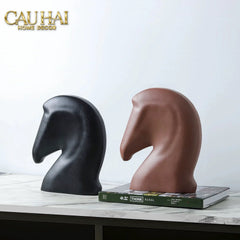 Maison Couture - Tượng Ngựa Chặn Giấy Brun Cheval De Papier Paperweight-CẬU HAI HOME DECOR