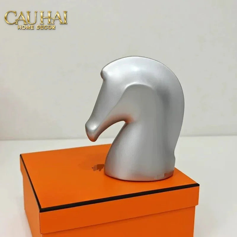 Maison Couture - Tượng Ngựa Chặn Giấy Brun Cheval De Papier Paperweight-CẬU HAI HOME DECOR