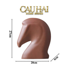 Maison Couture - Tượng Ngựa Chặn Giấy Brun Cheval De Papier Paperweight-CẬU HAI HOME DECOR