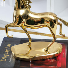 Maison Couture - Tượng Ngựa Đồng Brasson Cheval De Fortune Première H24-CẬU HAI HOME DECOR