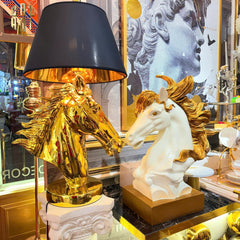 Maison Couture - Tượng Ngựa Kim Mã Cavalliere D'Or H60-CẬU HAI HOME DECOR