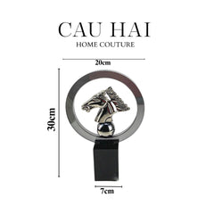 Maison Couture - Tượng Ngựa Pha Lê Horsepower-CẬU HAI HOME DECOR