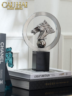 Maison Couture - Tượng Ngựa Pha Lê Horsepower-CẬU HAI HOME DECOR