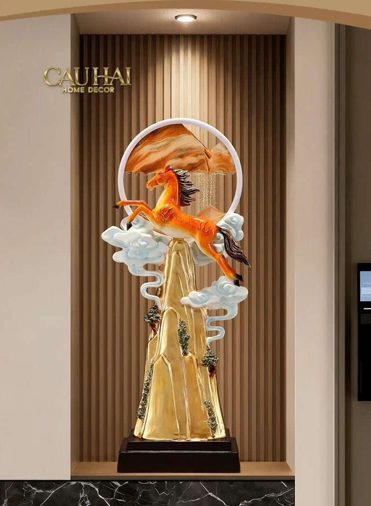 maison-couture-tuong-ngua-xich-thien-ma-vermillion-celestial-stalion-71x30x16-tuong-trang-tri-cau-hai-home-decor-2 - CẬU HAI HOME DECOR