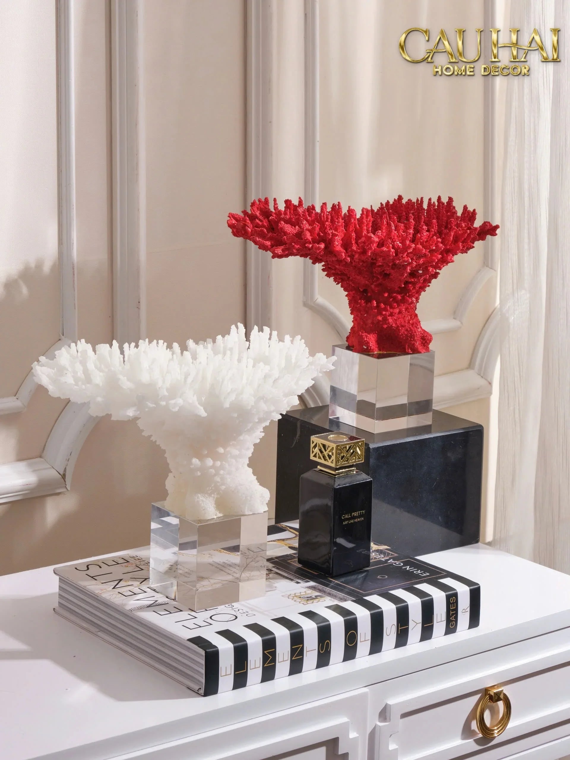 Maison Couture - Tượng San Hô Blanc De Mer Coral D'Ivoire-CẬU HAI HOME DECOR