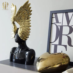 Maison Couture - Tượng Thiên Thần - Shadow And Glory Angel-CẬU HAI HOME DECOR