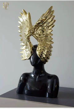 Maison Couture - Tượng Thiên Thần - Shadow And Glory Angel-CẬU HAI HOME DECOR