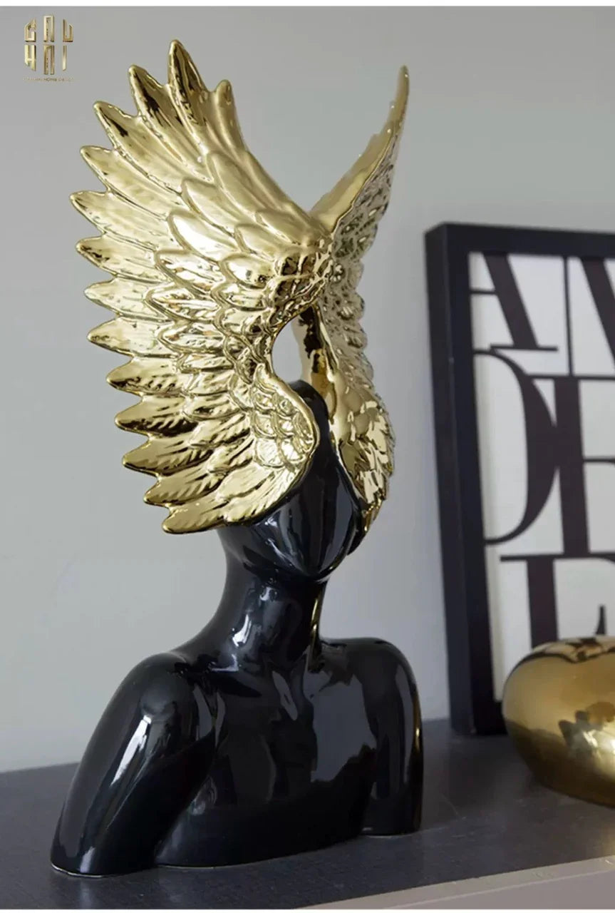 Maison Couture - Tượng Thiên Thần - Shadow And Glory Angel-CẬU HAI HOME DECOR