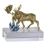 Maison Couture - Tượng Tuần Lộc Golden Moose Cerf Du Nord Glacier-TƯỢNG TRANG TRÍ-Đối tác tại Trung Quốc theo từng đơn đặt hàng-CẬU HAI HOME DECOR