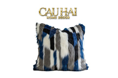 Maison Couture - Vỏ Gối Lông Lux Fur Aquarius Lapin 45-CẬU HAI HOME DECOR