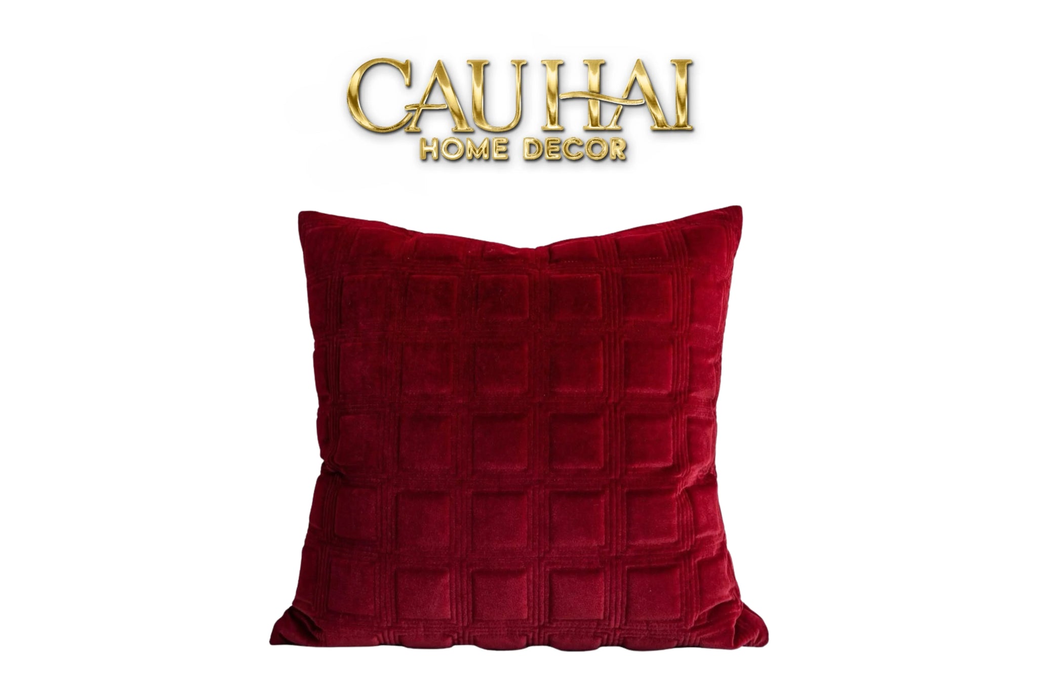 Maison Couture - Vỏ Gối Nhung Lux Velvet Crimson Peak 45-CẬU HAI HOME DECOR