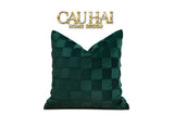 Maison Couture - Vỏ Gối Nhung Woven Mistletoe Holiday Velour 45-CẬU HAI HOME DECOR