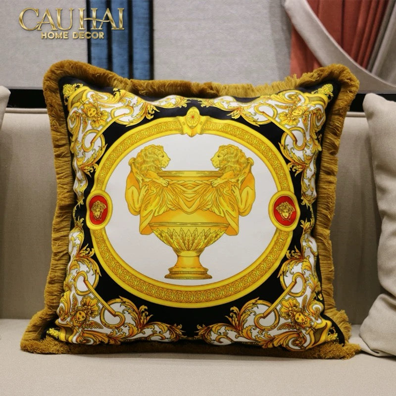 Maison Couture - Vỏ Gối V Class La Coupe Des Dieux Grand Cushion 50-VỎ GỐI SOFA-CẬU HAI HOME DECOR