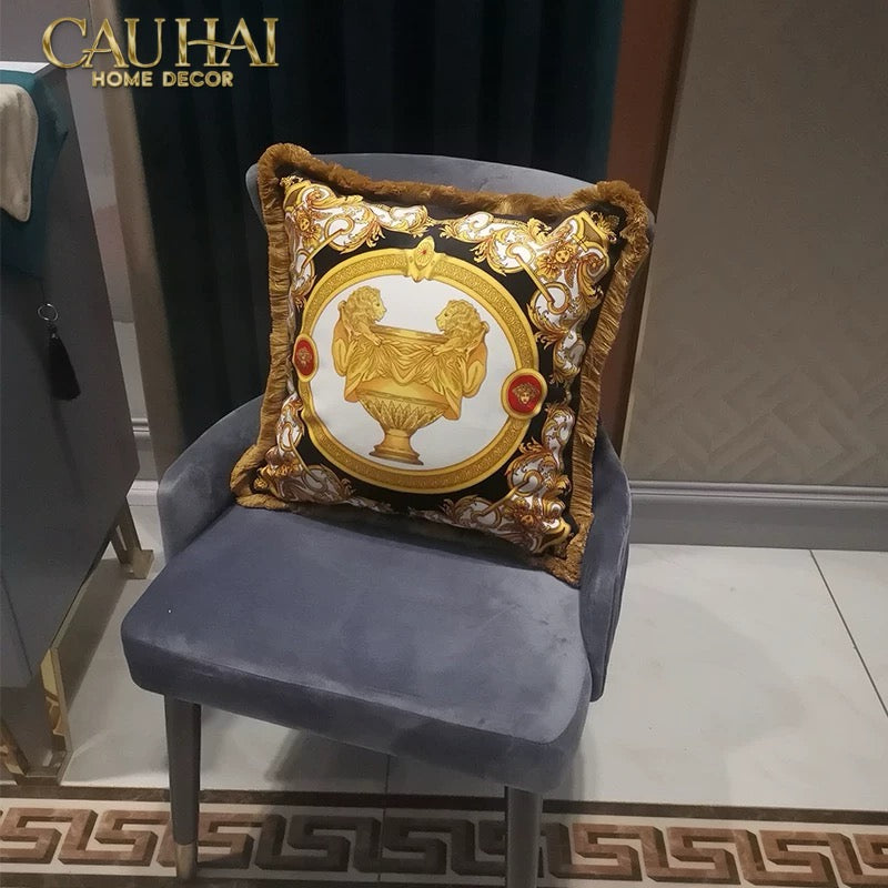 Maison Couture - Vỏ Gối V Class La Coupe Des Dieux Grand Cushion 50-VỎ GỐI SOFA-CẬU HAI HOME DECOR