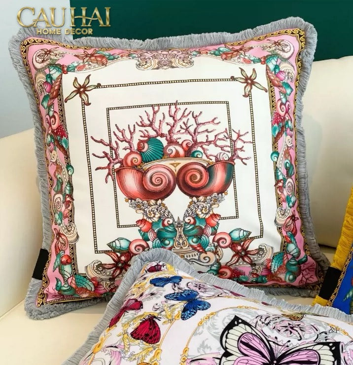 Maison Couture - Vỏ Gối V Class La Coupe Des Dieux Grand Cushion 50-VỎ GỐI SOFA-CẬU HAI HOME DECOR