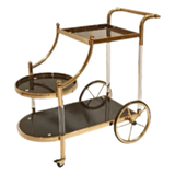 Xe Đẩy Quầy Bar Grand Marquis Lusso Bar Cart Trolley 40x90x90 - Cậu Hai Home Decor