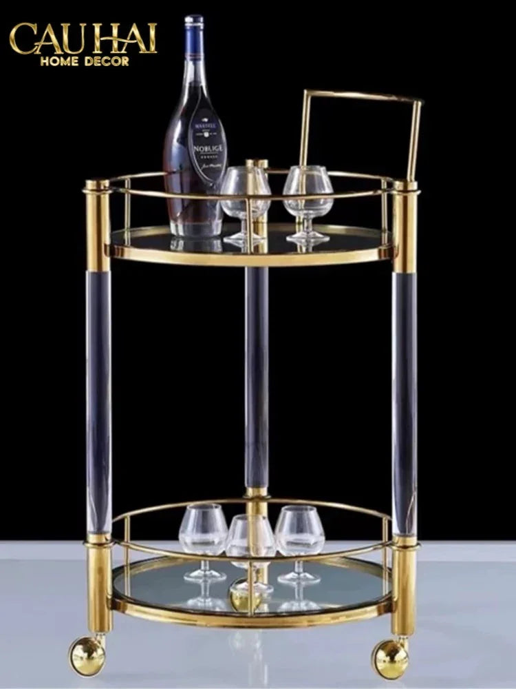 Maison Couture - Xe Đẩy Quầy Bar Royale Oracle Lusso Bar Cart 50x50x90-CẬU HAI HOME DECOR